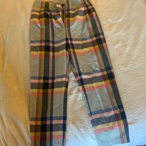 Corey Lynn Calter plaid pants